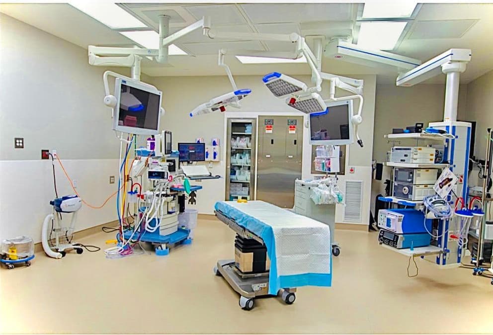 Clinic reception and lobby