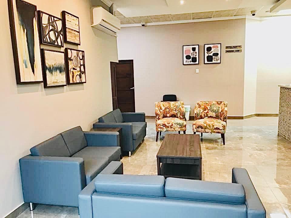 Comfortable waiting room